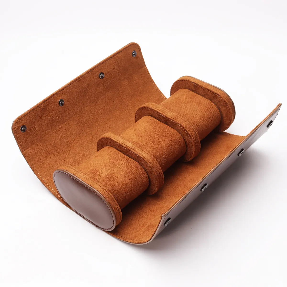 Caja de reloj de viaje de 3 ranuras